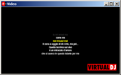 Virtual-DJ - Écran multimédia
